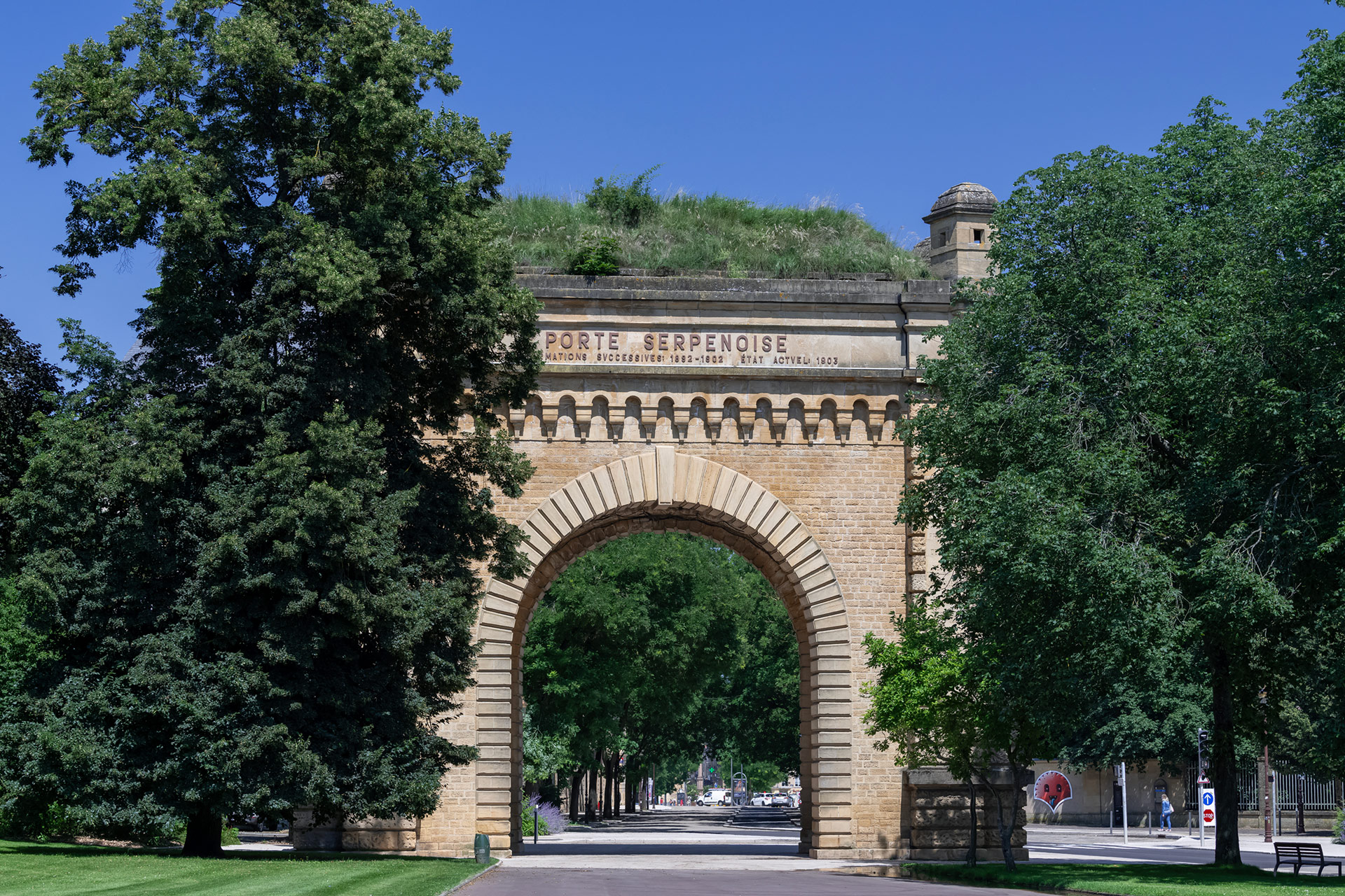 Porte Serpenoise, Metz